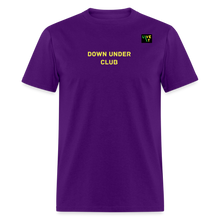 Load image into Gallery viewer, LIVE IT Aussie Unisex DOWN UNDER CLUB original Classic T-Shirt - purple