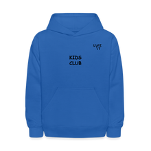 Load image into Gallery viewer, LIVE IT Kids KIDS CLUB original Hoodie - royal blue