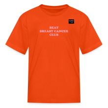 Load image into Gallery viewer, LIVE IT Kids Breast Cancer BEAT CLUB original Youth T-Shirt - orange