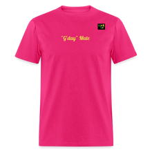 Load image into Gallery viewer, LIVE IT Aussie Unisex G'DAY MATE original Classic T-Shirt - fuchsia