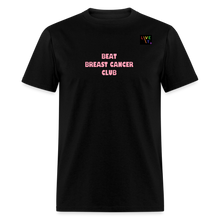 Load image into Gallery viewer, LIVE IT Pride Breast Cancer Unisex BEAT CLUB Original Classic T-Shirt - black