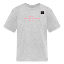 Load image into Gallery viewer, LIVE IT Kids Breast Cancer BEAT CLUB original Youth T-Shirt - heather gray