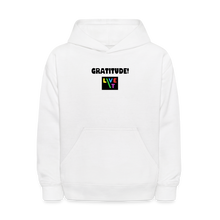 Load image into Gallery viewer, LIVE IT Kids GRATITUDE original Hoodie - white