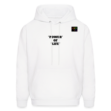 Load image into Gallery viewer, LIVE IT Pride Unisex POWER OF LIFE original Hoodie - white