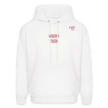 Load image into Gallery viewer, LIVE IT Men's "MEN'S CLUB" original Men's Hoodie - white