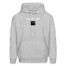 Load image into Gallery viewer, LIVE IT Pride Unisex GRATITUDE original Hoodie - heather gray