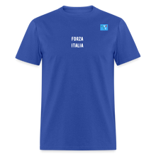 Load image into Gallery viewer, LIVE IT Italia Unisex FORZA ITALIA original Classic T-Shirt - royal blue
