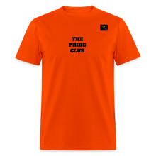 Load image into Gallery viewer, LIVE IT Pride Unisex "PRIDE CLUB" original Classic T-Shirt - orange