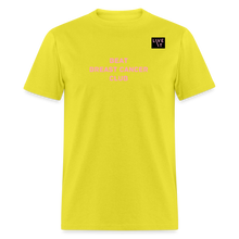 Load image into Gallery viewer, LIVE IT Breast Cancer Unisex BEAT CLUB original Classic T-Shirt - yellow