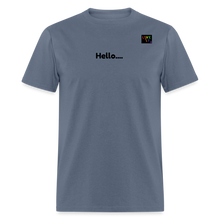 Load image into Gallery viewer, LIVE IT Pride Unisex HELLO GOODBYE original Classic T-Shirt - denim