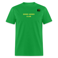 Load image into Gallery viewer, LIVE IT Aussie Unisex DOWN UNDER CLUB original Classic T-Shirt - bright green