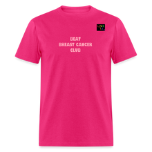Load image into Gallery viewer, LIVE IT Pride Breast Cancer Unisex BEAT CLUB Original Classic T-Shirt - fuchsia