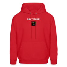 Load image into Gallery viewer, LIVE IT Pride Unisex GRATITUDE original Hoodie - red
