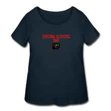 Load image into Gallery viewer, LIVE IT Pride Curvy Plus Size DON'T DREAM IT original Women's Curvy T-Shirt - navy