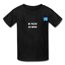 Load image into Gallery viewer, LIVE IT Kids Italia BE PAZZO DO MORE original Youth T-Shirt - black