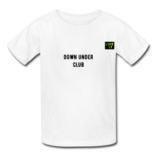 Load image into Gallery viewer, LIVE IT Kids Aussie DOWN UNDER CLUB original Youth T-Shirt - white