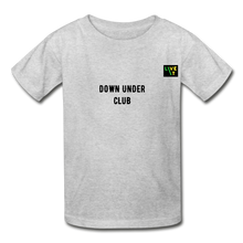 Load image into Gallery viewer, LIVE IT Kids Aussie DOWN UNDER CLUB original Youth T-Shirt - heather gray