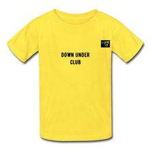 Load image into Gallery viewer, LIVE IT Kids Aussie DOWN UNDER CLUB original Youth T-Shirt - yellow