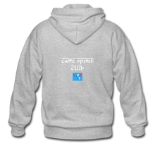 Load image into Gallery viewer, LIVE IT Italia Unisex CAFFE SPORT CLUB original ZIP Hoodie - heather gray