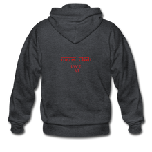 Load image into Gallery viewer, LIVE IT Men's "MENS CLUB" original ZIP Hoodie - deep heather