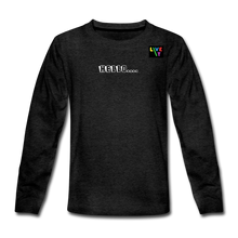 Load image into Gallery viewer, LIVE IT Kids HELLO GOODBYE original Long Sleeve T-Shirt - charcoal grey