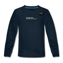 Load image into Gallery viewer, LIVE IT Kids HELLO GOODBYE original Long Sleeve T-Shirt - deep navy