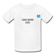 Load image into Gallery viewer, LIVE IT Kids Italia CAFFE SPORT CLUB original Youth T-Shirt - white