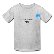 Load image into Gallery viewer, LIVE IT Kids Italia CAFFE SPORT CLUB original Youth T-Shirt - heather gray