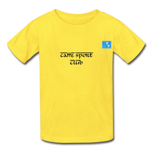 Load image into Gallery viewer, LIVE IT Kids Italia CAFFE SPORT CLUB original Youth T-Shirt - yellow