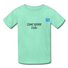 Load image into Gallery viewer, LIVE IT Kids Italia CAFFE SPORT CLUB original Youth T-Shirt - deep mint