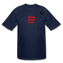 Load image into Gallery viewer, LIVE IT Pride Men's Tall "PRIDE CLUB" original Men's Tall T-Shirt - navy
