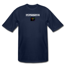 Load image into Gallery viewer, LIVE IT Pride Men's Tall GRATITUDE original Men's Tall T-Shirt - navy