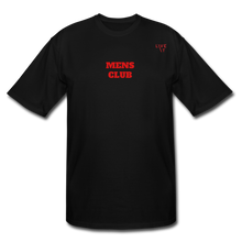 Load image into Gallery viewer, LIVE IT Men's Tall "MENS CLUB" original Men's Tall T-Shirt - black