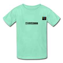 Load image into Gallery viewer, LIVE IT Kids HELLO GOODBYE original Youth T-Shirt - deep mint