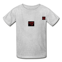 Load image into Gallery viewer, LIVE IT Kids original Youth T-Shirt - heather gray