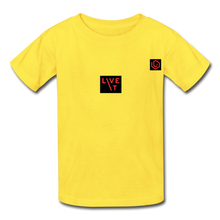 Load image into Gallery viewer, LIVE IT Kids original Youth T-Shirt - yellow