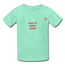 Load image into Gallery viewer, LIVE IT Kids KIDS CLUB original Youth T-Shirt - deep mint