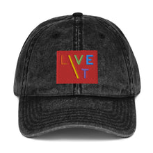 Load image into Gallery viewer, LIVE IT Pride signature Vintage Cap
