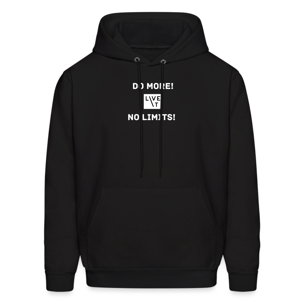 LIVE IT Men's DO MORE NO LIMITS original Men's Hoodie - black