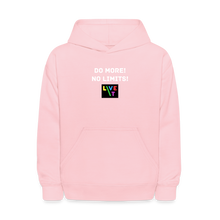 Load image into Gallery viewer, LIVE IT Kids DO MORE NO LIMITS original Hoodie - pink
