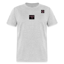 Load image into Gallery viewer, LIVE IT Breast Cancer Unisex BEAT CLUB original Classic T-Shirt - heather gray
