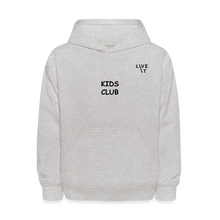 Load image into Gallery viewer, LIVE IT Kids KIDS CLUB original Hoodie - heather gray
