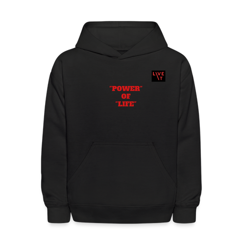 LIVE IT Kids POWER OF LIFE original Hoodie - black