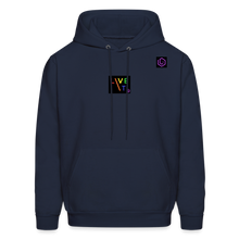 Load image into Gallery viewer, LIVE IT Pride Unisex original Hoodie - navy
