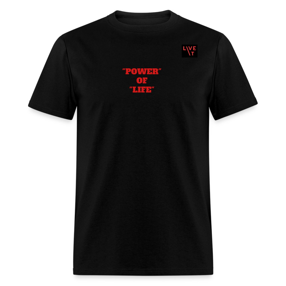 LIVE IT Unisex POWER OF LIFE original Classic T-Shirt - black