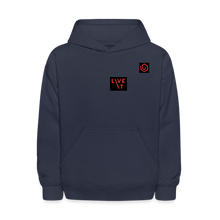 Load image into Gallery viewer, LIVE IT Kids original Hoodie - navy
