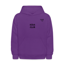 Load image into Gallery viewer, LIVE IT Kids KIDS CLUB original Hoodie - purple
