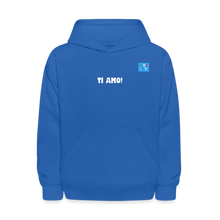 Load image into Gallery viewer, LIVE IT Kids Italia TI AMO original Hoodie - royal blue
