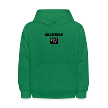 Load image into Gallery viewer, LIVE IT Kids GRATITUDE original Hoodie - kelly green
