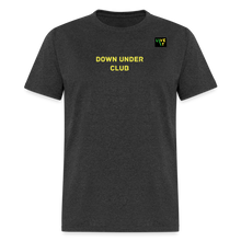 Load image into Gallery viewer, LIVE IT Aussie Unisex DOWN UNDER CLUB original Classic T-Shirt - heather black
